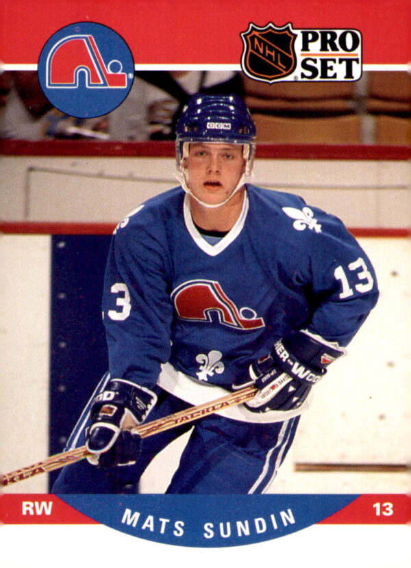 1990-91 Pro Set #636 Mats Sundin