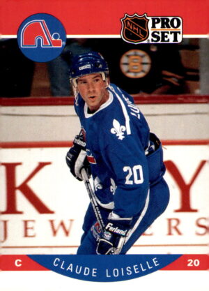 1990-91 Pro Set #252 Claude Loiselle