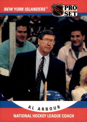 1990-91 Pro Set #671 Al Arbour