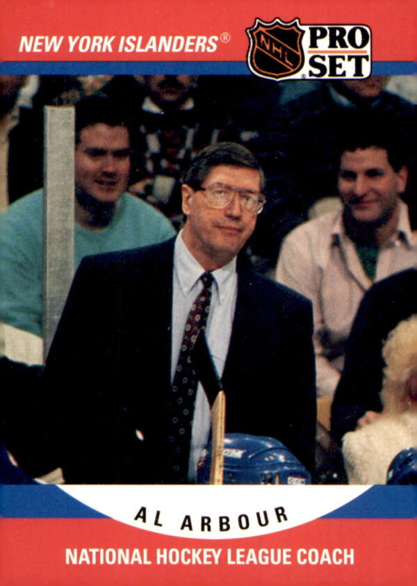 1990-91 Pro Set #671 Al Arbour