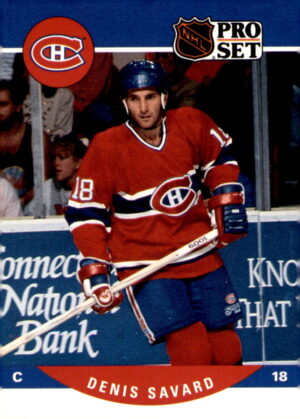 1990-91 Pro Set #473 Denis Savard