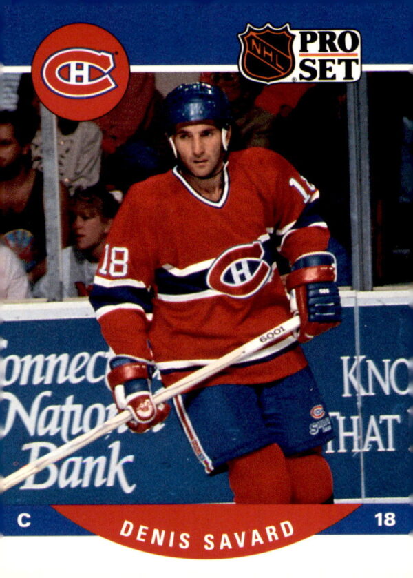 1990-91 Pro Set #473 Denis Savard