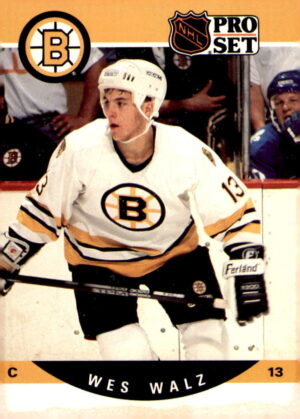 1990-91 Pro Set #589 Wes Walz
