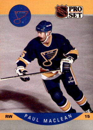 1990-91 Pro Set #266 Paul MacLean