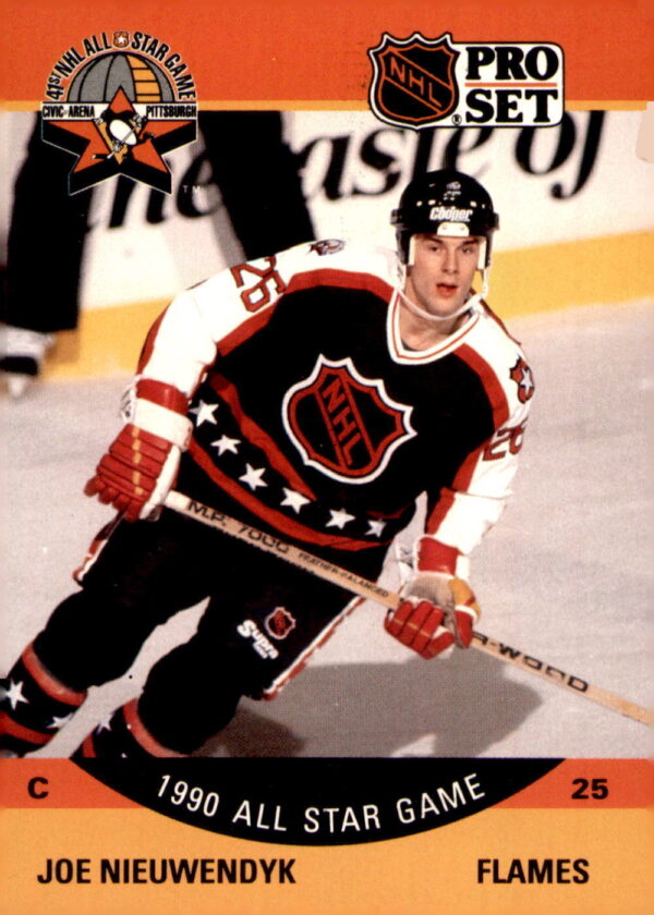 1990-91 Pro Set #344 Joe Nieuwendyk
