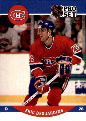 1990-91 Pro Set #467 Eric Desjardins