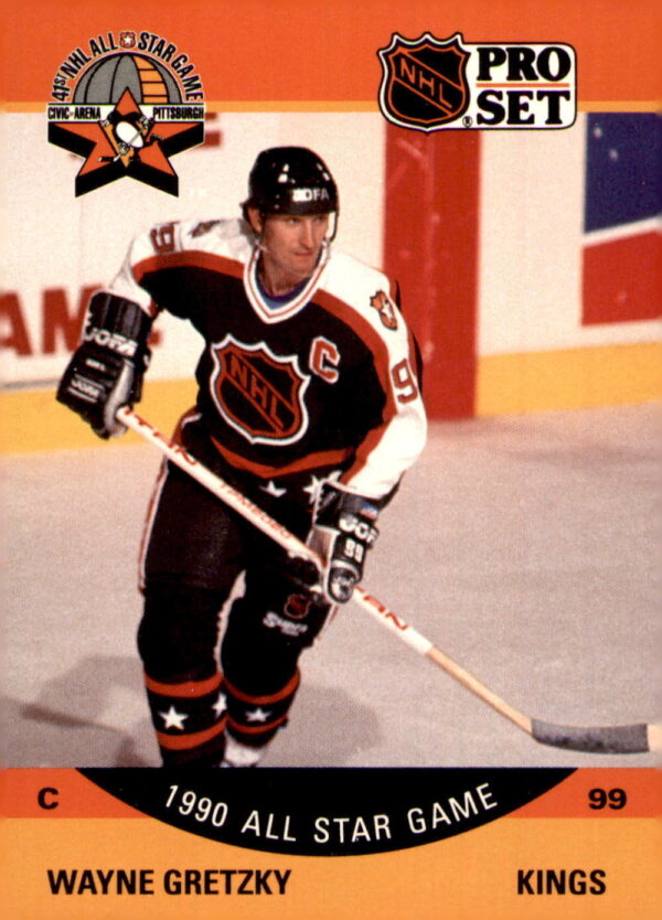 1990-91 Pro Set #340 Wayne Gretzky