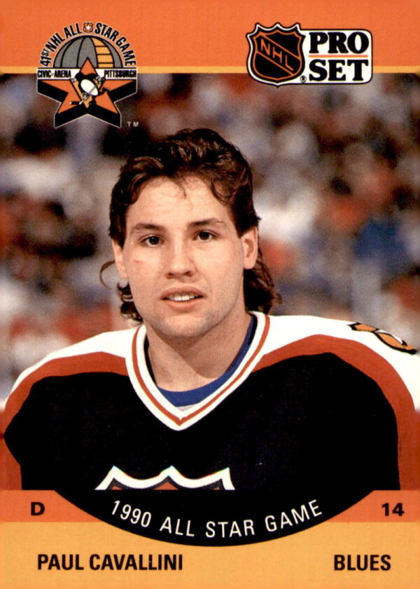 1990-91 Pro Set #353 Paul Cavallini