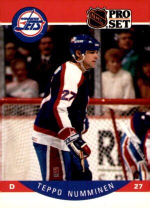 1990-91 Pro Set #334 Teppo Numminen
