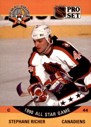 1990-91 Pro Set #370 Stephane Richer