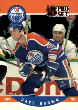 1990-91 Pro Set #440 Dave Brown
