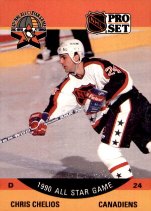 1990-91 Pro Set #368 Chris Chelios