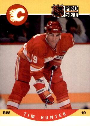 1990-91 Pro Set #423 Tim Hunter