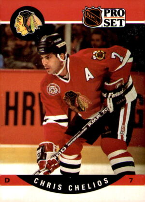 1990-91 Pro Set #427 Chris Chelios