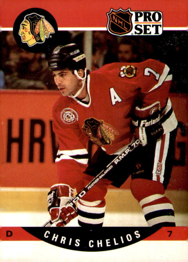 1990-91 Pro Set #427 Chris Chelios