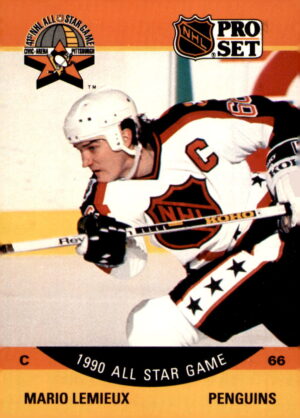 1990-91 Pro Set #362 Mario Lemieux