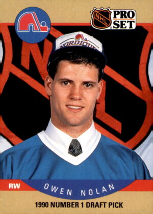 1990-91 Pro Set #401 Owen Nolan