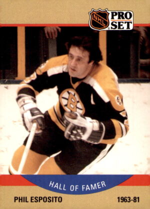 1990-91 Pro Set #403 Phil Esposito