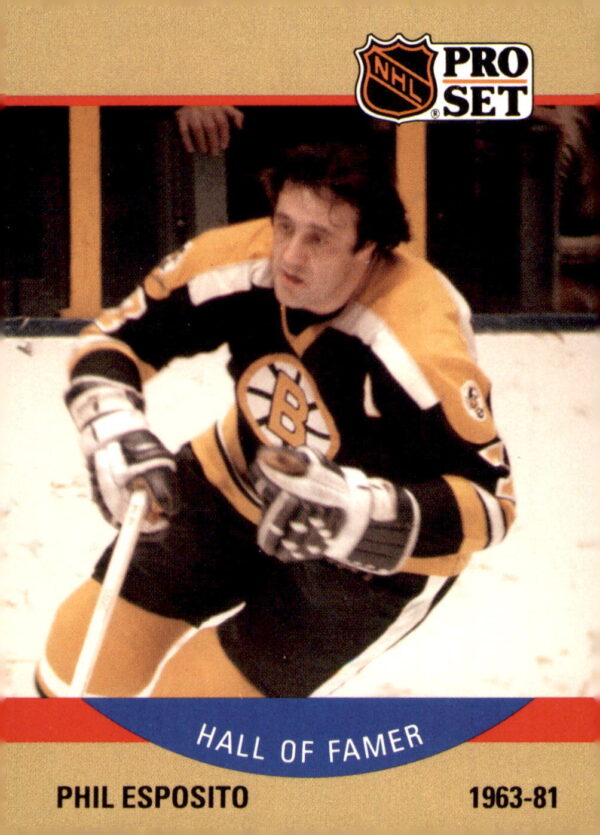 1990-91 Pro Set #403 Phil Esposito