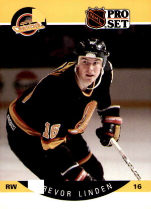 1990-91 Pro Set #299 Trevor Linden
