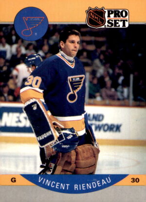 1990-91 Pro Set #270 Vincent Riendeau