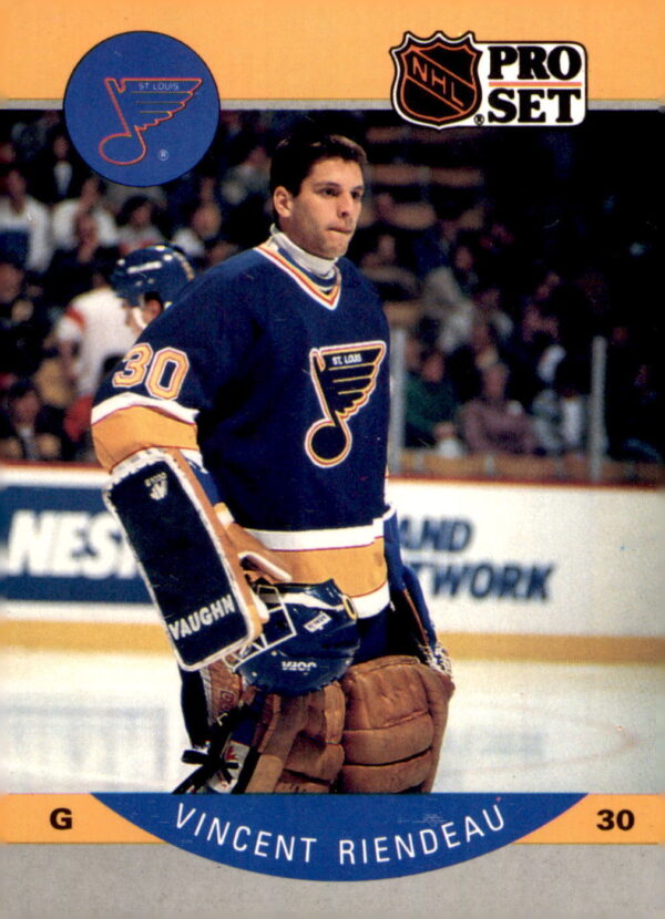 1990-91 Pro Set #270 Vincent Riendeau
