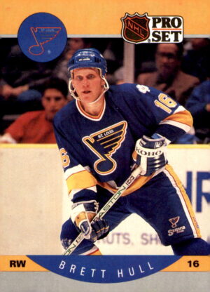 1990-91 Pro Set #263 Brett Hull