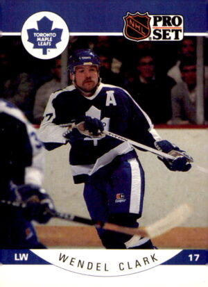 1990-91 Pro Set #276 Wendel Clark