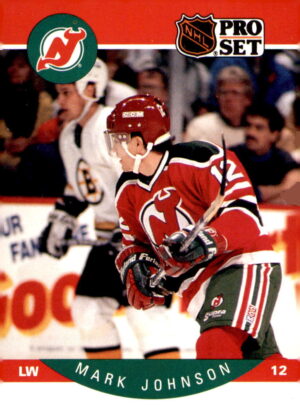 1990-91 Pro Set #168 Mark Johnson