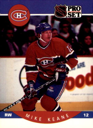 1990-91 Pro Set #151 Mike Keane