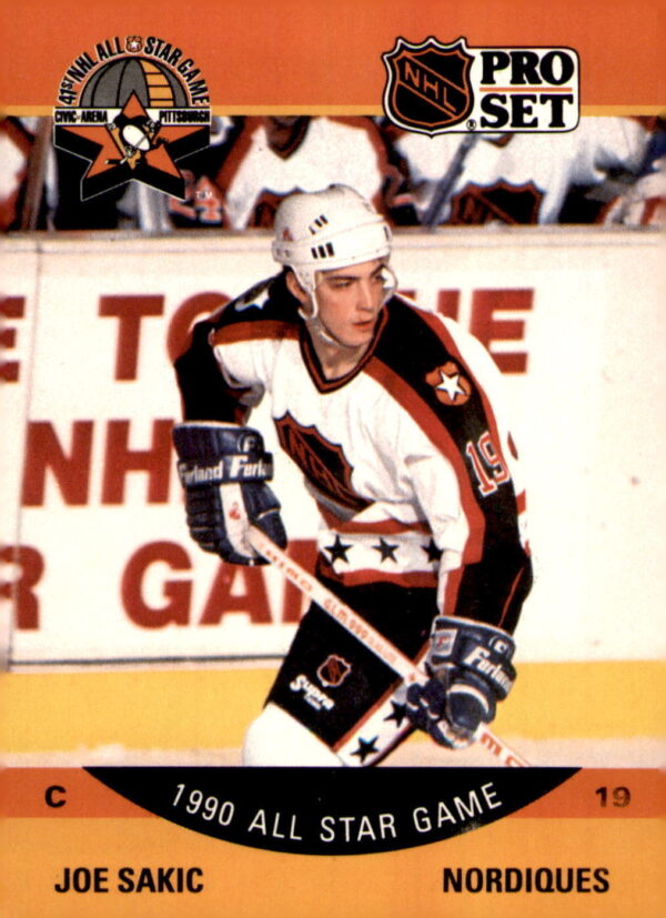 1990-91 Pro Set #375 Joe Sakic