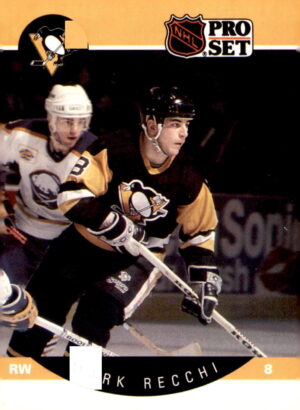 1990-91 Pro Set #239 Mark Recchi