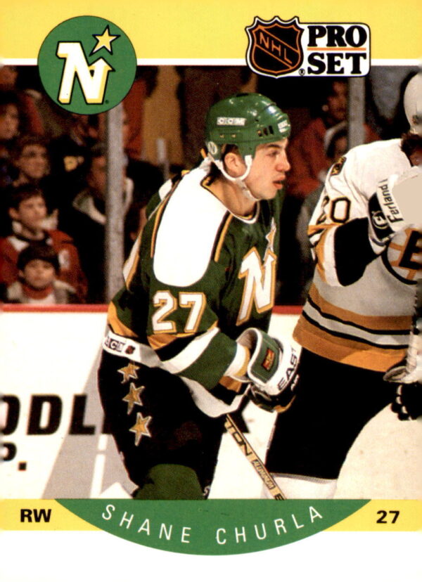 1990-91 Pro Set #135 Shane Churla