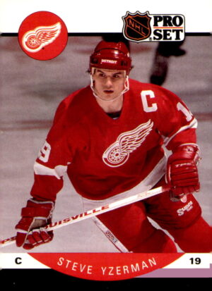 1990-91 Pro Set #79 Steve Yzerman