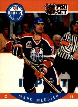 1990-91 Pro Set #91 Mark Messier