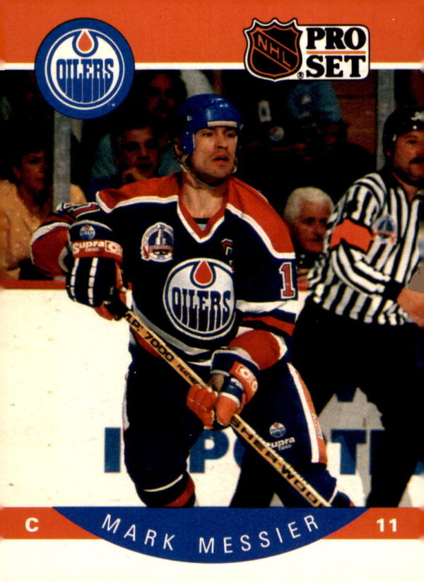 1990-91 Pro Set #91 Mark Messier