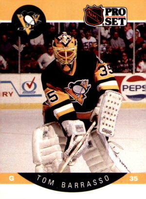 1990-91 Pro Set #P1 Tom Barrasso Player of the Month