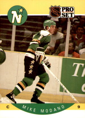 1990-91 Pro Set #142 Mike Modano