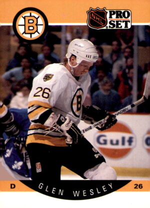 1990-91 Pro Set #16 Glen Wesley
