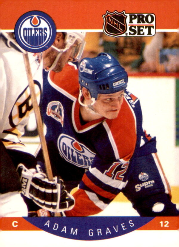 1990-91 Pro Set #84 Adam Graves