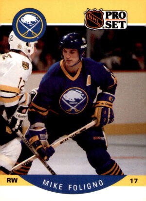 1990-91 Pro Set #20 Mike Foligno