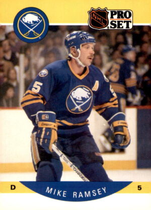 1990-91 Pro Set #28 Mike Ramsey