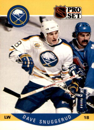 1990-91 Pro Set #30 Dave Snuggerud