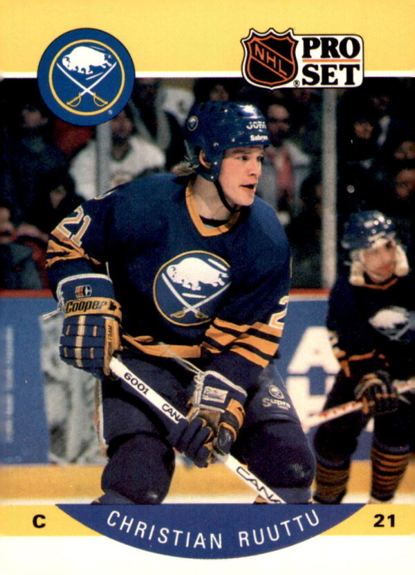 1990-91 Pro Set #29 Christian Ruuttu