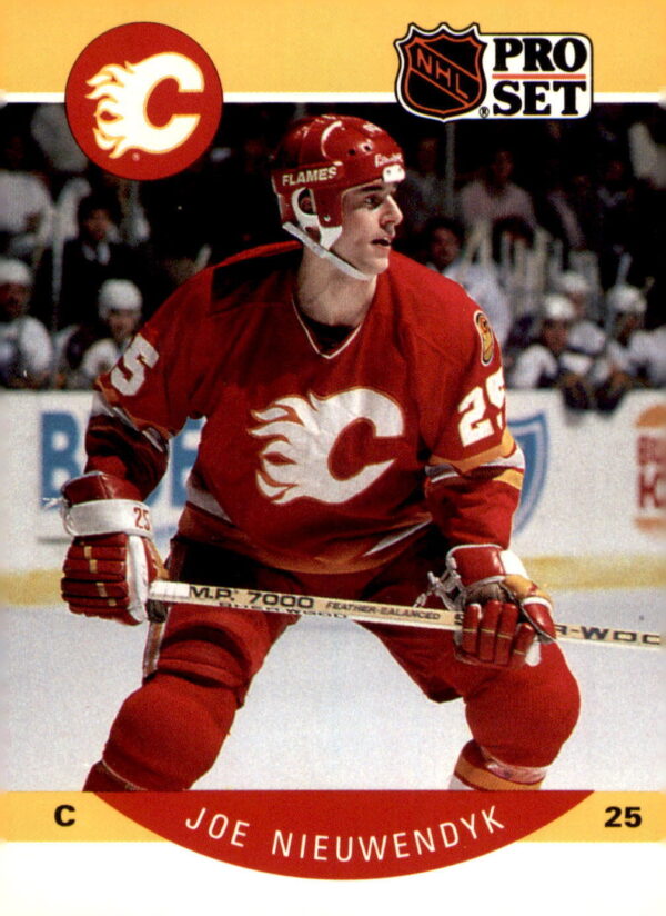 1990-91 Pro Set #42b Joe Nieuwendyk