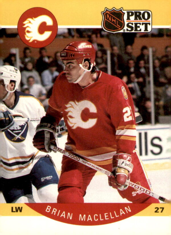 1990-91 Pro Set #36 Brian MacLellan