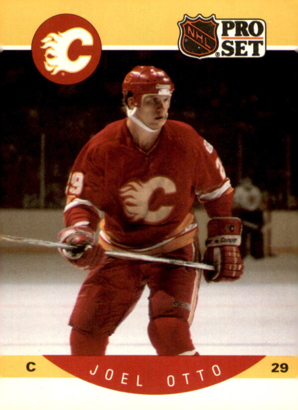 1990-91 Pro Set #43 Joel Otto