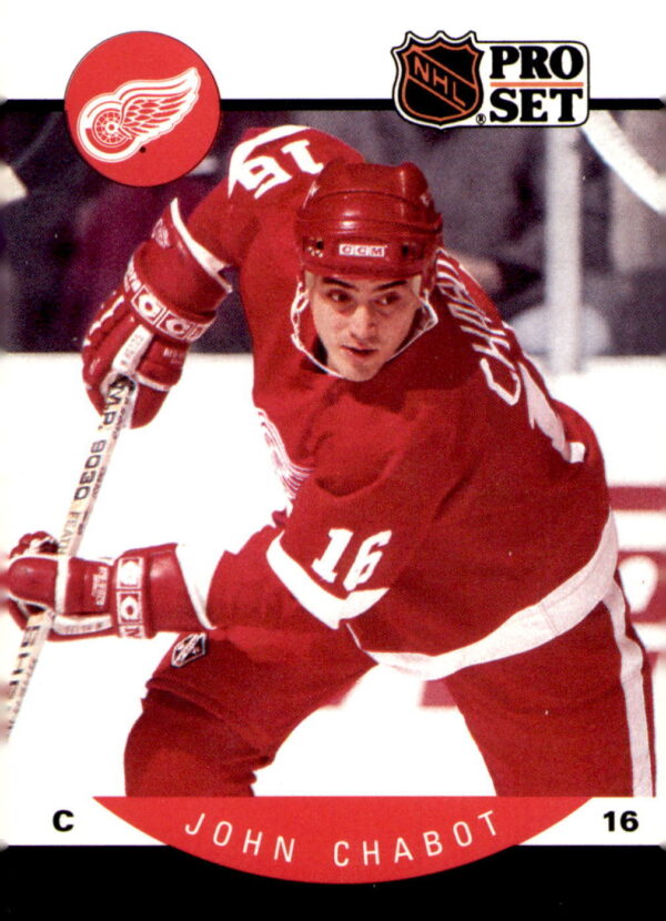 1990-91 Pro Set #68 John Chabot