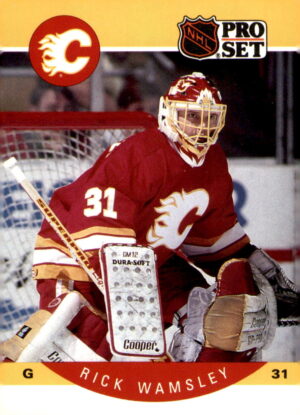 1990-91 Pro Set #48 Rick Wamsley