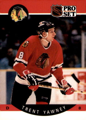 1990-91 Pro Set #64 Trent Yawney